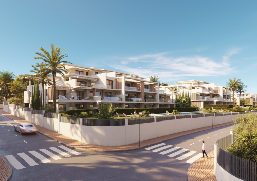 Luxury Development of Apartments & Penthouses Walking Distance to the Beach