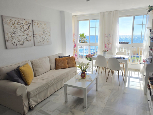 Exclusive Seafront Apartment with Stunning Sea Views for sale In Sabinillas